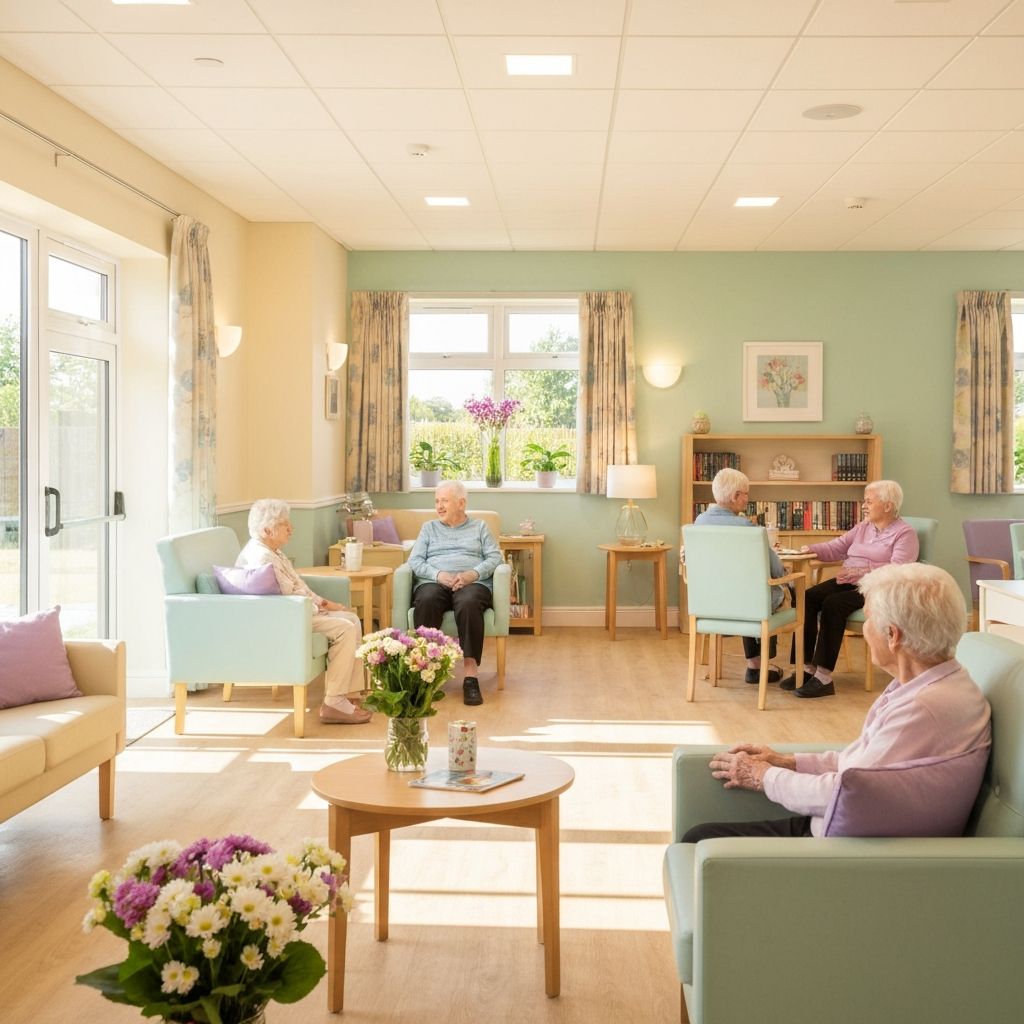 Moderne Pflegeeinrichtung